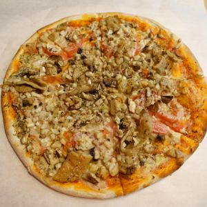 Porcini Funghi Pizza  at Brownice Italian Bistro in East Singapore