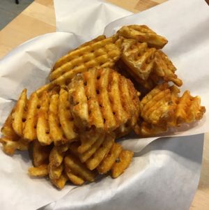 waffles fries at Brownice Italian Bistro in East Singapore