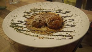 Arancini at Brownice Italian Bistro in East Singapore
