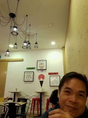 interiors.  at Brownice Italian Bistro in East Singapore