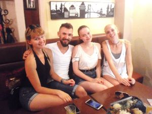 FALAFELZONE 
Best home cooked delicacies falafel in falafelzone...open kitchen, the menu includes vegetarian, vegan, and raw options. Gluten-free bread ,vegan burger buns that is served at Falafelzone.Flavored with spices and herbs and usually served in pita or a wrap or dishes, the best are crispy on the outside and served so hot that steam rises from the soft center as you take your first bite.The ingredients are fresh and the falafels are flavored and cooked to crispy perfection.All spices are coming from Egypt ...

Falafel zone stands in the heart of Beyoğlu, just a stone's throw from istiklal street. The restaurant has quickly become a favorite among vegetarians and vegans, foreigners and locals alike. If you are looking for an on-the-go lunch and want something different from the fresh food and tasty dishes about falafel and vegetable rolls, Falafel zone is a perfect solution.As soon as you enter the Istiklal Street, you will start enjoying a little walk down,There are also tables outside the restaurant on a traffic barred street which is full of other cafes and restaurants.Whenever you are hungry or rewctant to cook at home, it is almosy possible to find the comfort of your home in Falafelzone.

TEL: 0212 251 13 23
http://falafelzone.blogspot.com
e-mail:falafelzoneistanbul@gmail.com
adres:FALAFELZONE
istiklal caddesi öğüt sok no:4 Taksim-istanbul at Falafel Zone in Istanbul