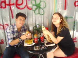 FALAFELZONE 
Best home cooked delicacies falafel in falafelzone...open kitchen, the menu includes vegetarian, vegan, and raw options. Gluten-free bread ,vegan burger buns that is served at Falafelzone.Flavored with spices and herbs and usually served in pita or a wrap or dishes, the best are crispy on the outside and served so hot that steam rises from the soft center as you take your first bite.The ingredients are fresh and the falafels are flavored and cooked to crispy perfection.All spices are coming from Egypt ...

Falafel zone stands in the heart of Beyoğlu, just a stone's throw from istiklal street. The restaurant has quickly become a favorite among vegetarians and vegans, foreigners and locals alike. If you are looking for an on-the-go lunch and want something different from the fresh food and tasty dishes about falafel and vegetable rolls, Falafel zone is a perfect solution.As soon as you enter the Istiklal Street, you will start enjoying a little walk down,There are also tables outside the restaurant on a traffic barred street which is full of other cafes and restaurants.Whenever you are hungry or rewctant to cook at home, it is almosy possible to find the comfort of your home in Falafelzone.

TEL: 0212 251 13 23
http://falafelzone.blogspot.com
e-mail:falafelzoneistanbul@gmail.com
adres:FALAFELZONE
istiklal caddesi öğüt sok no:4 Taksim-istanbul at Falafel Zone in Istanbul