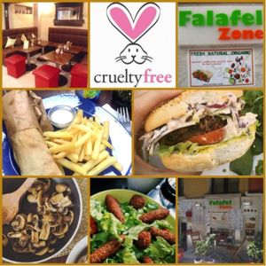 FALAFELZONE 
Best home cooked delicacies falafel in falafelzone...open kitchen, the menu includes vegetarian, vegan, and raw options. Gluten-free bread ,vegan burger buns that is served at Falafelzone.Flavored with spices and herbs and usually served in pita or a wrap or dishes, the best are crispy on the outside and served so hot that steam rises from the soft center as you take your first bite.The ingredients are fresh and the falafels are flavored and cooked to crispy perfection.All spices are coming from Egypt ...

Falafel zone stands in the heart of Beyoğlu, just a stone's throw from istiklal street. The restaurant has quickly become a favorite among vegetarians and vegans, foreigners and locals alike. If you are looking for an on-the-go lunch and want something different from the fresh food and tasty dishes about falafel and vegetable rolls, Falafel zone is a perfect solution.As soon as you enter the Istiklal Street, you will start enjoying a little walk down,There are also tables outside the restaurant on a traffic barred street which is full of other cafes and restaurants.Whenever you are hungry or rewctant to cook at home, it is almosy possible to find the comfort of your home in Falafelzone.

TEL: 0212 251 13 23
http://falafelzone.blogspot.com
e-mail:falafelzoneistanbul@gmail.com
adres:FALAFELZONE
istiklal caddesi öğüt sok no:4 Taksim-istanbul at Falafel Zone in Istanbul