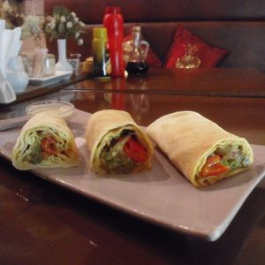 FALAFELZONE 
Best home cooked delicacies falafel in falafelzone...open kitchen, the menu includes vegetarian, vegan, and raw options. Gluten-free bread ,vegan burger buns that is served at Falafelzone.Flavored with spices and herbs and usually served in pita or a wrap or dishes, the best are crispy on the outside and served so hot that steam rises from the soft center as you take your first bite.The ingredients are fresh and the falafels are flavored and cooked to crispy perfection.All spices are coming from Egypt ...

Falafel zone stands in the heart of Beyoğlu, just a stone's throw from istiklal street. The restaurant has quickly become a favorite among vegetarians and vegans, foreigners and locals alike. If you are looking for an on-the-go lunch and want something different from the fresh food and tasty dishes about falafel and vegetable rolls, Falafel zone is a perfect solution.As soon as you enter the Istiklal Street, you will start enjoying a little walk down,There are also tables outside the restaurant on a traffic barred street which is full of other cafes and restaurants.Whenever you are hungry or rewctant to cook at home, it is almosy possible to find the comfort of your home in Falafelzone.

TEL: 0212 251 13 23
http://falafelzone.blogspot.com
e-mail:falafelzoneistanbul@gmail.com
adres:FALAFELZONE
istiklal caddesi öğüt sok no:4 Taksim-istanbul at Falafel Zone in Istanbul