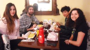 FALAFELZONE 
Best home cooked delicacies falafel in falafelzone...open kitchen, the menu includes vegetarian, vegan, and raw options. Gluten-free bread ,vegan burger buns that is served at Falafelzone.Flavored with spices and herbs and usually served in pita or a wrap or dishes, the best are crispy on the outside and served so hot that steam rises from the soft center as you take your first bite.The ingredients are fresh and the falafels are flavored and cooked to crispy perfection.All spices are coming from Egypt ...

Falafel zone stands in the heart of Beyoğlu, just a stone's throw from istiklal street. The restaurant has quickly become a favorite among vegetarians and vegans, foreigners and locals alike. If you are looking for an on-the-go lunch and want something different from the fresh food and tasty dishes about falafel and vegetable rolls, Falafel zone is a perfect solution.As soon as you enter the Istiklal Street, you will start enjoying a little walk down,There are also tables outside the restaurant on a traffic barred street which is full of other cafes and restaurants.Whenever you are hungry or rewctant to cook at home, it is almosy possible to find the comfort of your home in Falafelzone.

TEL: 0212 251 13 23
http://falafelzone.blogspot.com
e-mail:falafelzoneistanbul@gmail.com
adres:FALAFELZONE
istiklal caddesi öğüt sok no:4 Taksim-istanbul at Falafel Zone in Istanbul