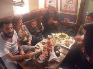 FALAFELZONE 
Best home cooked delicacies falafel in falafelzone...open kitchen, the menu includes vegetarian, vegan, and raw options. Gluten-free bread ,vegan burger buns that is served at Falafelzone.Flavored with spices and herbs and usually served in pita or a wrap or dishes, the best are crispy on the outside and served so hot that steam rises from the soft center as you take your first bite.The ingredients are fresh and the falafels are flavored and cooked to crispy perfection.All spices are coming from Egypt ...

Falafel zone stands in the heart of Beyoğlu, just a stone's throw from istiklal street. The restaurant has quickly become a favorite among vegetarians and vegans, foreigners and locals alike. If you are looking for an on-the-go lunch and want something different from the fresh food and tasty dishes about falafel and vegetable rolls, Falafel zone is a perfect solution.As soon as you enter the Istiklal Street, you will start enjoying a little walk down,There are also tables outside the restaurant on a traffic barred street which is full of other cafes and restaurants.Whenever you are hungry or rewctant to cook at home, it is almosy possible to find the comfort of your home in Falafelzone.

TEL: 0212 251 13 23
http://falafelzone.blogspot.com
e-mail:falafelzoneistanbul@gmail.com
adres:FALAFELZONE
istiklal caddesi öğüt sok no:4 Taksim-istanbul at Falafel Zone in Istanbul