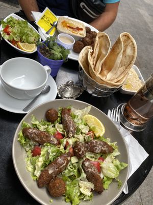   at Falafel Zone in Istanbul