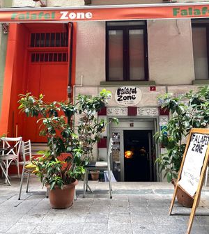   at Falafel Zone in Istanbul