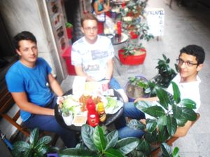 falafelzone 

BEST FALAFEL IN TOWN ...ALWAYS FRESH

GANNUSH MENU.....baked and cooked in owen and stayed with spice of eggplant
AYRAN ......Yoghurt Drink
FALAFEL SALAD....Organic tomatoes,cucumber,lettuce,green pepper,olive oil,fresh lemon juice with tahini sauce on top of 8 Falafel stick
Even better if the healthy food tastes really really good. And it does, sometimes even better than the junk.
And love the others, like peeling each chickpea by hand to make the most creamy hummus ever.
All of your favorite foods in one bowl
Great combination...falafel-humus-salad-tahini
 gorgeous crunchy
wrap-up a meal

adres:istiklal street öğüt sok no:4 beyoğlu-istanbul...

Find Mango in istiklal just go ahead from there ( imam adnan sok ) than f,rst left...falafelzone is there....

falafelzone falafel vegan veganfood vegetarian crueltyfree delicious istanbul taksim beyoğlu at Falafel Zone in Istanbul