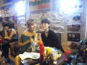 falafelzone 

BEST FALAFEL IN TOWN ...ALWAYS FRESH

GANNUSH MENU.....baked and cooked in owen and stayed with spice of eggplant
AYRAN ......Yoghurt Drink
FALAFEL SALAD....Organic tomatoes,cucumber,lettuce,green pepper,olive oil,fresh lemon juice with tahini sauce on top of 8 Falafel stick
Even better if the healthy food tastes really really good. And it does, sometimes even better than the junk.
And love the others, like peeling each chickpea by hand to make the most creamy hummus ever.
All of your favorite foods in one bowl
Great combination...falafel-humus-salad-tahini
 gorgeous crunchy
wrap-up a meal

adres:istiklal street öğüt sok no:4 beyoğlu-istanbul...

Find Mango in istiklal just go ahead from there ( imam adnan sok ) than f,rst left...falafelzone is there....

falafelzone falafel vegan veganfood vegetarian crueltyfree delicious istanbul taksim beyoğlu at Falafel Zone in Istanbul