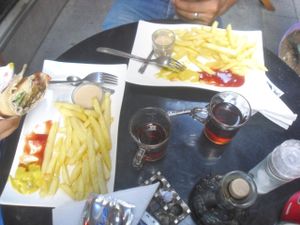 falafelzone 

BEST FALAFEL IN TOWN ...ALWAYS FRESH

GANNUSH MENU.....baked and cooked in owen and stayed with spice of eggplant
AYRAN ......Yoghurt Drink
FALAFEL SALAD....Organic tomatoes,cucumber,lettuce,green pepper,olive oil,fresh lemon juice with tahini sauce on top of 8 Falafel stick
Even better if the healthy food tastes really really good. And it does, sometimes even better than the junk.
And love the others, like peeling each chickpea by hand to make the most creamy hummus ever.
All of your favorite foods in one bowl
Great combination...falafel-humus-salad-tahini
 gorgeous crunchy
wrap-up a meal

adres:istiklal street öğüt sok no:4 beyoğlu-istanbul...

Find Mango in istiklal just go ahead from there ( imam adnan sok ) than f,rst left...falafelzone is there....

falafelzone falafel vegan veganfood vegetarian crueltyfree delicious istanbul taksim beyoğlu at Falafel Zone in Istanbul