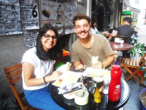 falafelzone 

BEST FALAFEL IN TOWN ...ALWAYS FRESH

GANNUSH MENU.....baked and cooked in owen and stayed with spice of eggplant
AYRAN ......Yoghurt Drink
FALAFEL SALAD....Organic tomatoes,cucumber,lettuce,green pepper,olive oil,fresh lemon juice with tahini sauce on top of 8 Falafel stick
Even better if the healthy food tastes really really good. And it does, sometimes even better than the junk.
And love the others, like peeling each chickpea by hand to make the most creamy hummus ever.
All of your favorite foods in one bowl
Great combination...falafel-humus-salad-tahini
 gorgeous crunchy
wrap-up a meal

adres:istiklal street öğüt sok no:4 beyoğlu-istanbul...

Find Mango in istiklal just go ahead from there ( imam adnan sok ) than f,rst left...falafelzone is there....

falafelzone falafel vegan veganfood vegetarian crueltyfree delicious istanbul taksim beyoğlu at Falafel Zone in Istanbul