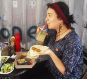 falafelzone 

BEST FALAFEL IN TOWN ...ALWAYS FRESH

GANNUSH MENU.....baked and cooked in owen and stayed with spice of eggplant
AYRAN ......Yoghurt Drink
FALAFEL SALAD....Organic tomatoes,cucumber,lettuce,green pepper,olive oil,fresh lemon juice with tahini sauce on top of 8 Falafel stick
Even better if the healthy food tastes really really good. And it does, sometimes even better than the junk.
And love the others, like peeling each chickpea by hand to make the most creamy hummus ever.
All of your favorite foods in one bowl
Great combination...falafel-humus-salad-tahini
 gorgeous crunchy
wrap-up a meal

adres:istiklal street öğüt sok no:4 beyoğlu-istanbul...

Find Mango in istiklal just go ahead from there ( imam adnan sok ) than f,rst left...falafelzone is there....

falafelzone falafel vegan veganfood vegetarian crueltyfree delicious istanbul taksim beyoğlu at Falafel Zone in Istanbul