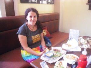 
FALAFELZONE
 Best home cooked delicacies falafel in falafelzone...open kitchen, the menu includes vegetarian, vegan, and raw options. Gluten-free bread ,vegan burger buns that is served at Falafelzone.Flavored with spices and herbs and usually served in pita or a wrap or dishes, the best are crispy on the outside and served so hot that steam rises from the soft center as you take your first bite.The ingredients are fresh and the falafels are flavored and cooked to crispy perfection.All spices are coming from Egypt ...
TEL: 0212 251 13 23
http://falafelzone.blogspot.com
e-mail:falafelzoneistanbul@gmail.com
adres:FALAFELZONE
istiklal caddesi öğüt sok no:4 Taksim-istanbul at Falafel Zone in Istanbul