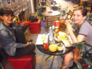 
FALAFELZONE
 Best home cooked delicacies falafel in falafelzone...open kitchen, the menu includes vegetarian, vegan, and raw options. Gluten-free bread ,vegan burger buns that is served at Falafelzone.Flavored with spices and herbs and usually served in pita or a wrap or dishes, the best are crispy on the outside and served so hot that steam rises from the soft center as you take your first bite.The ingredients are fresh and the falafels are flavored and cooked to crispy perfection.All spices are coming from Egypt ...
TEL: 0212 251 13 23
http://falafelzone.blogspot.com
e-mail:falafelzoneistanbul@gmail.com
adres:FALAFELZONE
istiklal caddesi öğüt sok no:4 Taksim-istanbul at Falafel Zone in Istanbul