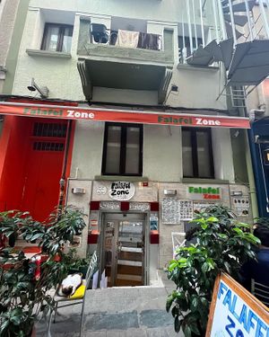   at Falafel Zone in Istanbul