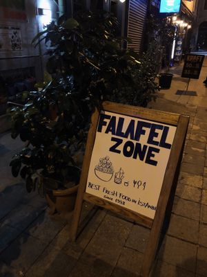   at Falafel Zone in Istanbul