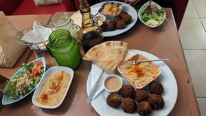  at Falafel Zone in Istanbul