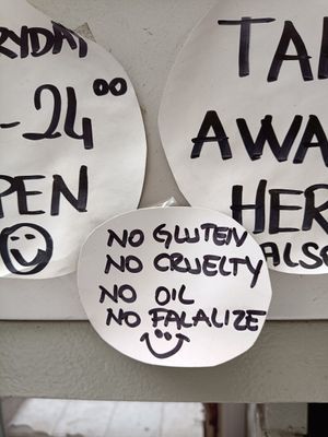  at Falafel Zone in Istanbul