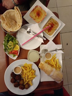 at Falafel Zone in Istanbul
