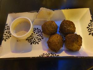 Looks bigger then it was. Very small portion. at Falafel Zone in Istanbul