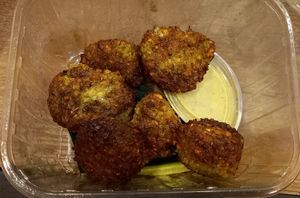 The best falafels at Falafel Zone in Istanbul