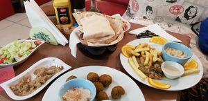 Falafel zone at Falafel Zone in Istanbul