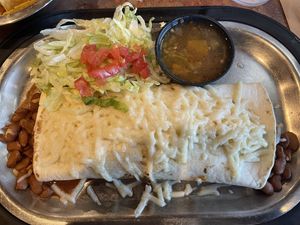 Vegan burrito 🌯   at La Salita in Albuquerque