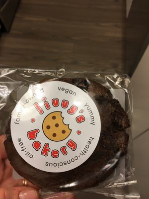 Cookie at Vegan Supply in Vancouver