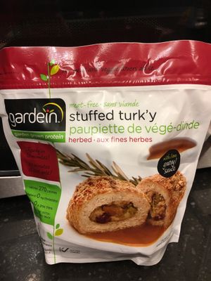 Vegan turkey  at Vegan Supply in Vancouver
