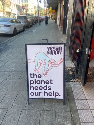   at Vegan Supply in Vancouver