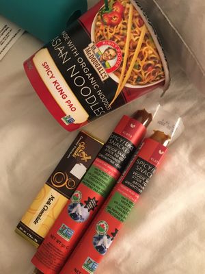 Some snacks I picked up at Vegan Supply in Vancouver