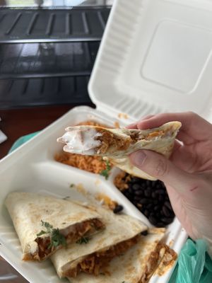 Vegan Sour Cream & Carnitas  at Gringo A Go Go in Raleigh