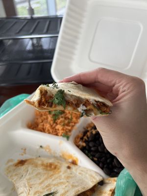 Those insides…YUM!  at Gringo A Go Go in Raleigh