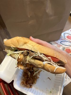 HUGE Vegan Torta  at Gringo A Go Go in Raleigh