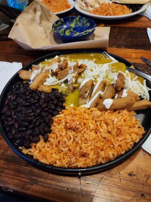 Special with vegan chicken at Gringo A Go Go in Raleigh