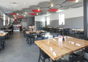 Sushiana Interior at Sushiana in Highland Park