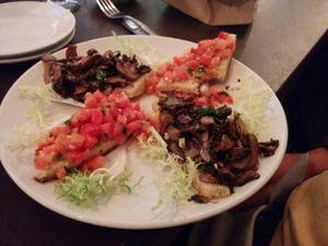 bruchetta at Civico 1845 in San Diego