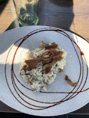 Risotto vegana at Civico 1845 in San Diego