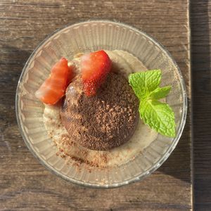 Vegan tiramisu!!!  at Civico 1845 in San Diego