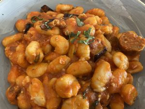 Vegan gnocchi  at Civico 1845 in San Diego