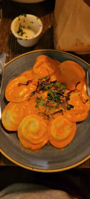 Vodka ravioli at Civico 1845 in San Diego