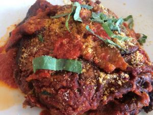 eggplant Parmesan  at Civico 1845 in San Diego