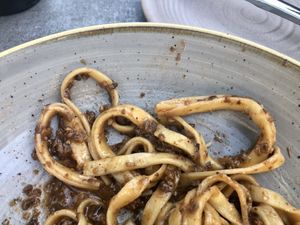 Cook does not know how to cook pasta  at Civico 1845 in San Diego