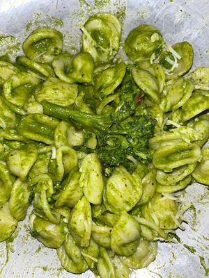 Pasta with rapini sauce   at Civico 1845 in San Diego