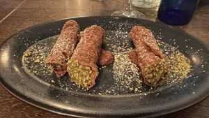 Vegan cannoli   at Civico 1845 in San Diego