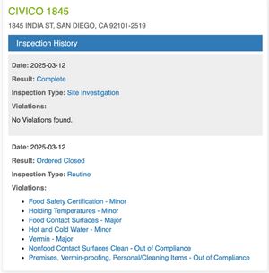   at Civico 1845 in San Diego