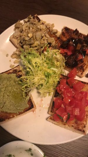 Bruschetta  at Civico 1845 in San Diego