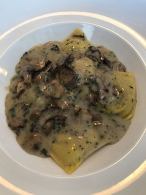 Vegan ravioli  at Civico 1845 in San Diego