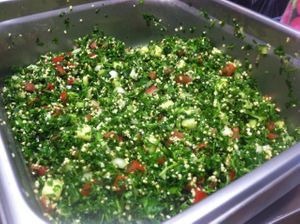Tabouli Salad at Rabbit Patch Vegan Snacks - Food Stall in Battle Creek